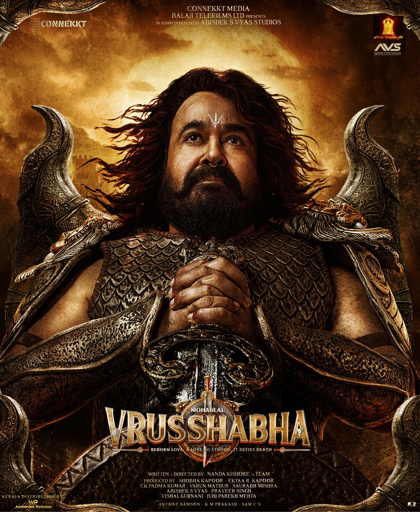 VRRUSSHABHA First Look Poster