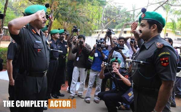 Visiting 122 TA Battalion @ Kannur