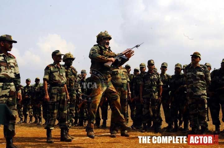 Visiting 122 TA Battalion @ Kannur