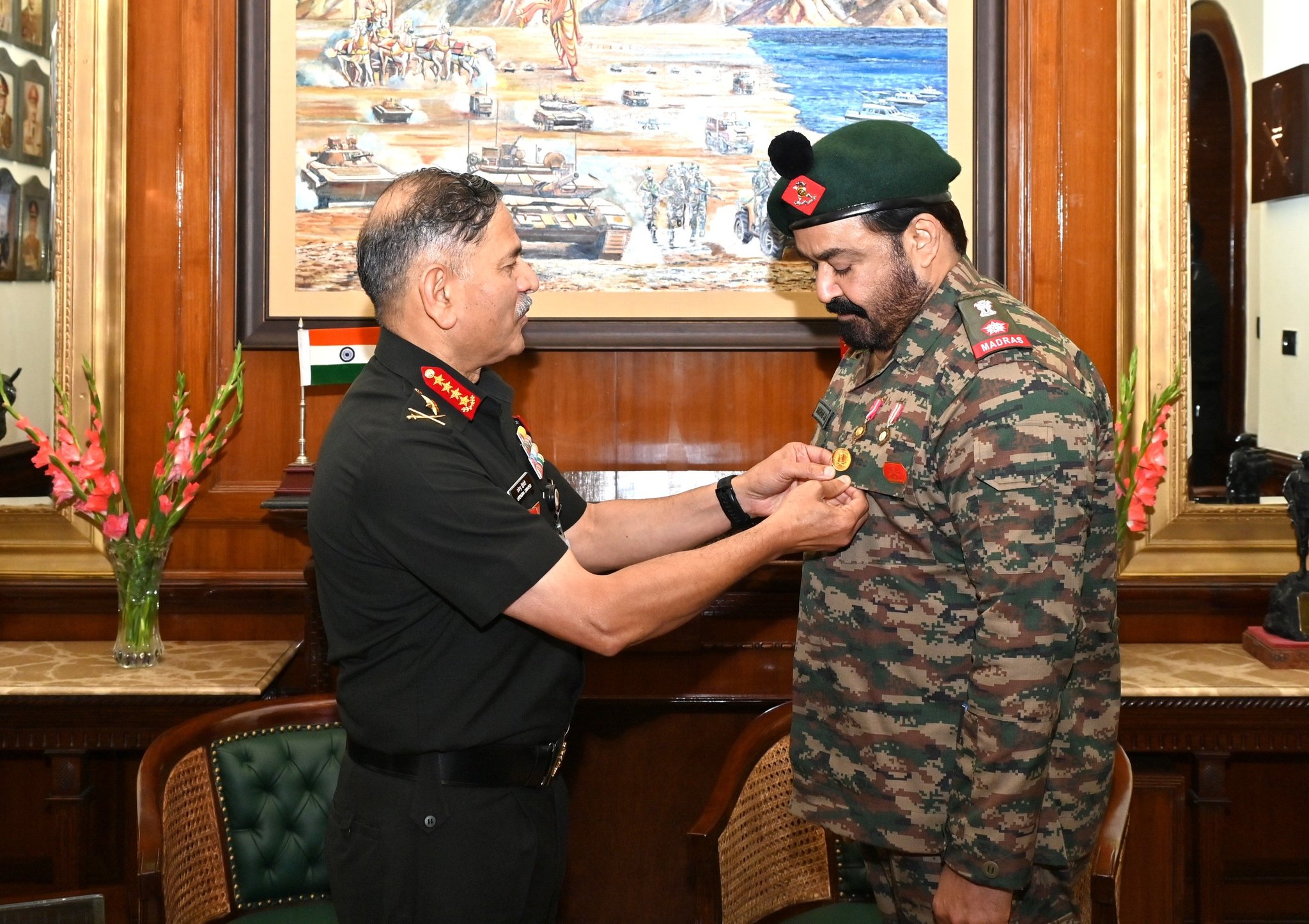 Commendation from Army Chief