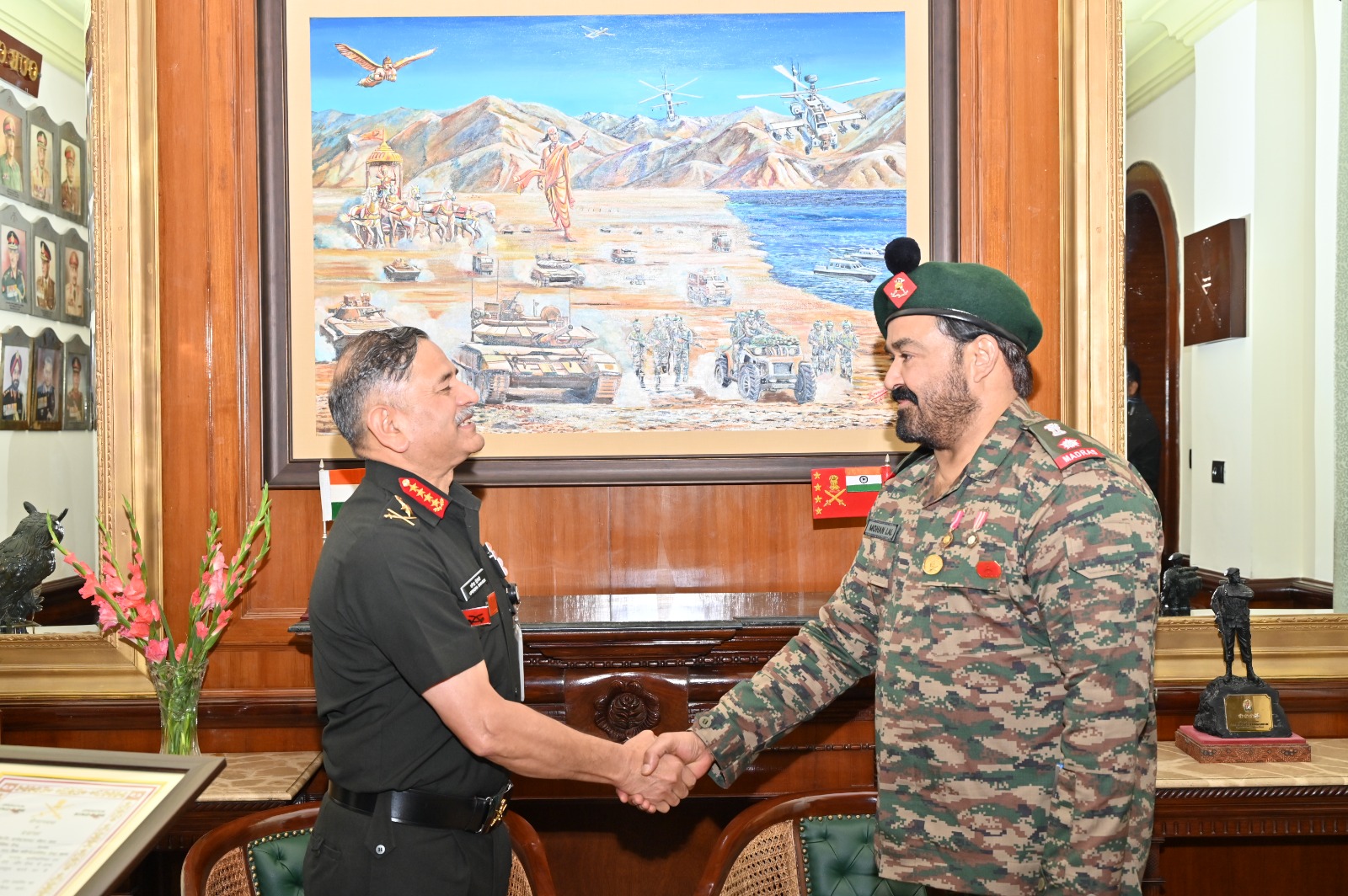 Commendation from Army Chief