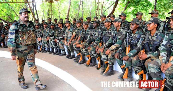 Visiting 122 TA Battalion @ Kannur