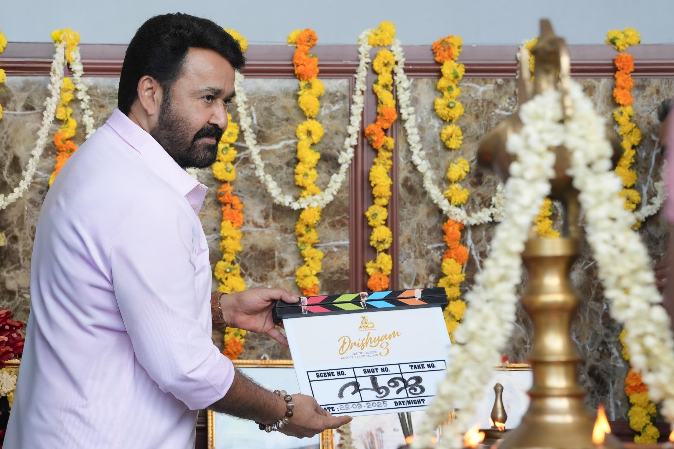 Drishyam 3 Pooja
